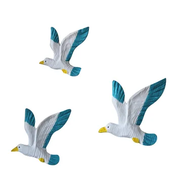 

1 Set Mediterranean Style Home Decoration Creative Seagull Birds Seabirds Marine Furnishings Pendant Wall Decoration Accessories