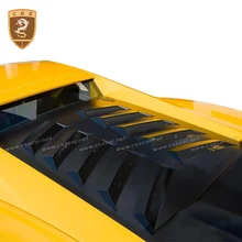 Карбоновая задняя крыша крышка капота спойлер губы крыла чехол для Lamborghini Gallardo Coupe Кабриолет LP550 LP560 LP570 2009-2013