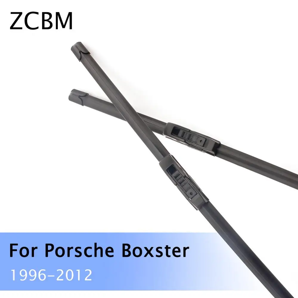 

ZCBM Wiper Blades for Porsche Boxster 986 and 987 Model Year from 1996 to 2012 Hook Type Car Front Windscreen Wipers