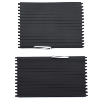 

Car Center Console Cover Slide Roller Blind Car Mounts Drinks Holders For X5 E70 X6 E71 2008-2014 Water Cup Rack Car Styling