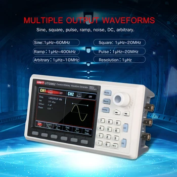 

Function/Arbitrary Waveform Generator 30MHz DDS Dual Channel Signal Generator Counter 200MSa/s Frequency Meter Sine Square Wave