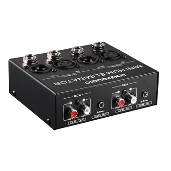 

Lynepauaio Buzz Eliminator, Signal Isolator To Eliminate Ac 50/60Hz Ground Circuit Buzz, Enables Automatic Conversion Between Ba