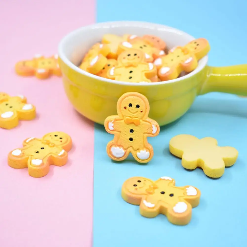 Boxi Additives For Slime Resin Cute Biscuit Charms Supplies DIY Kit Accessories Filler for Fluffy Clear Cloud Slime Christmas