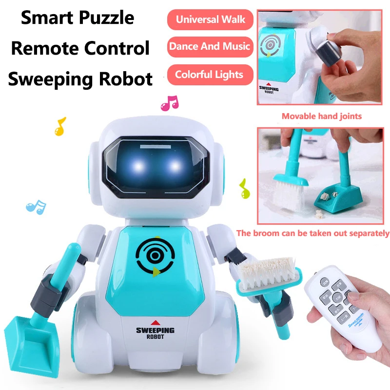 Smart Universal Walking Remote Control Robot Toy Flexible Arm Story Colorful Light Music Dancing Educational Kids Puzzle Rc Toys Robots & Accessories - AliExpress