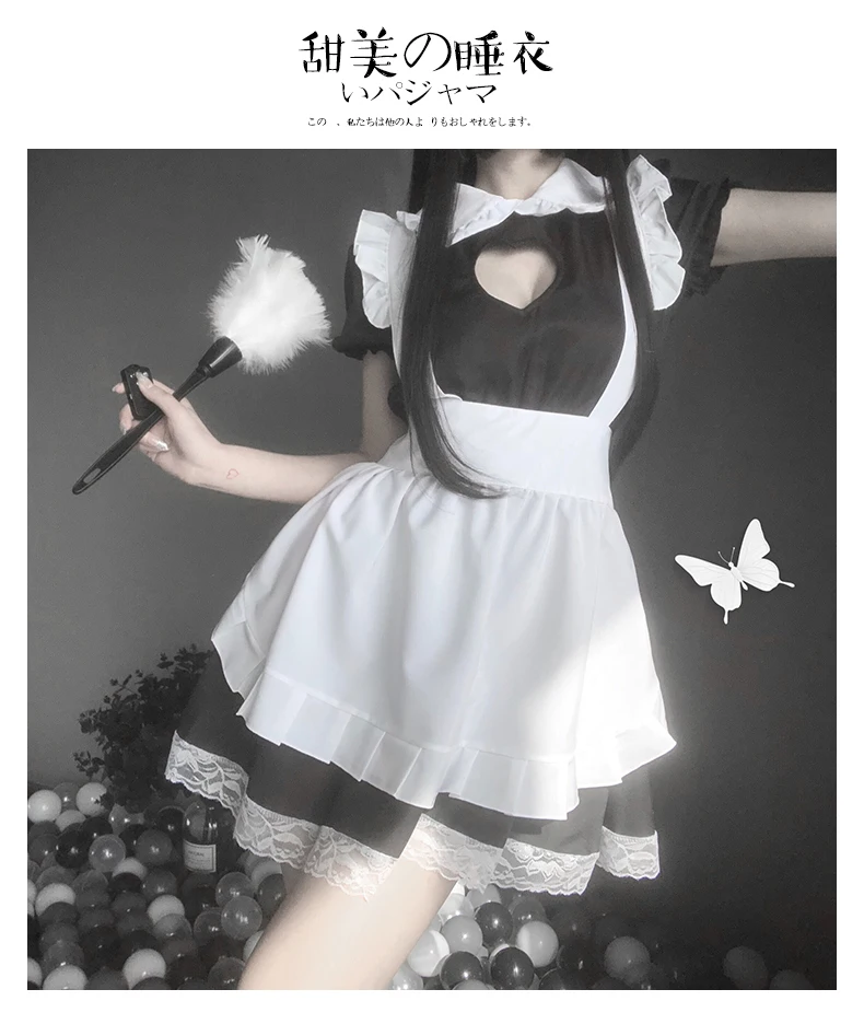 LILICOCHAN Ojbk Sexy Sweet Lolita Dress Japanese Maid Costume Anime Cosplay Kawaii Coffee Bar Uniform Halloween Outfit For Women -Zentai shop online H4ab209412c874729a8f8a83f87949c4ai.jpg