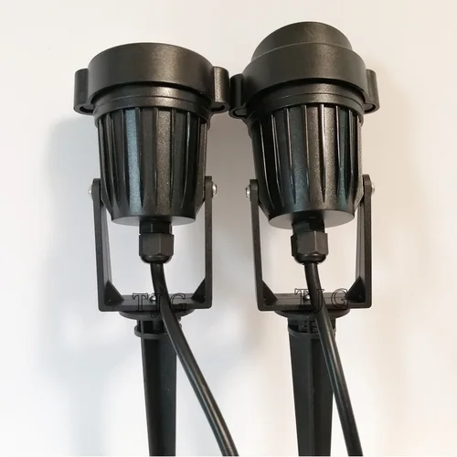 야외 LED 정원 잔디 조명, 조경 램프 스파이크, 방수 DC12V 경로 전구, 따뜻한 흰색 녹색 스포트 라이트, 9W, 220V, 110V 3