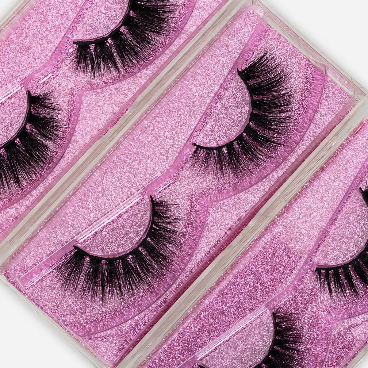 SEXYSHEEP Mink Lashes 3D Mink Eyelashes Cruelty free Lashes Handmade Reusable Natural Eyelashes False Lashes Makeup