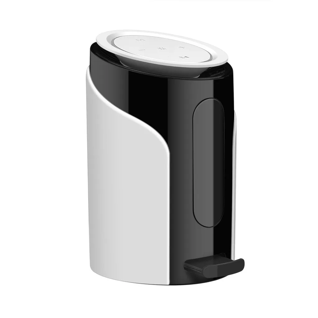 LED Light Wireless Portable Subwoofer Small Speaker Bluetooth Speaker Phone Hold U Disk and TF Card FM AUX Audio Input 10m