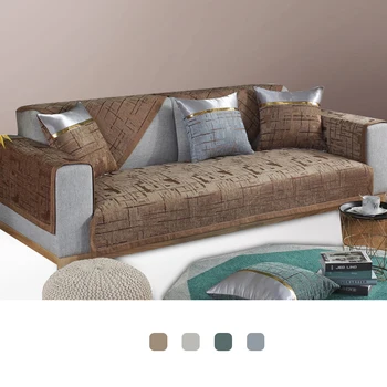 

Non-slip Sofa Cover Set Chenille Universal Sofa Covers Living Room Pets Armchair Corner Couch Cover Corner Sofa Chaise Longue