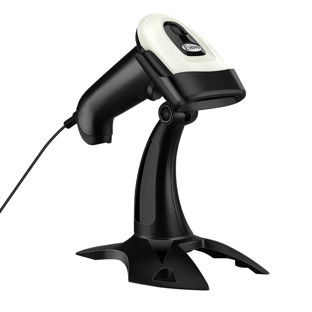 Eyoyo 2D Barcode Scanner Adjustable Stand Bluetooth 2.4G Wireless USB Wired Handheld Reader 1D QR Code | Компьютеры и офис
