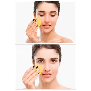 

Wood Pulp Cotton Face Wash Honeycomb Sponge Gentle Oil Removal Deep Cleansing Sponge Natural Cellulose Compressed Facial Sponges