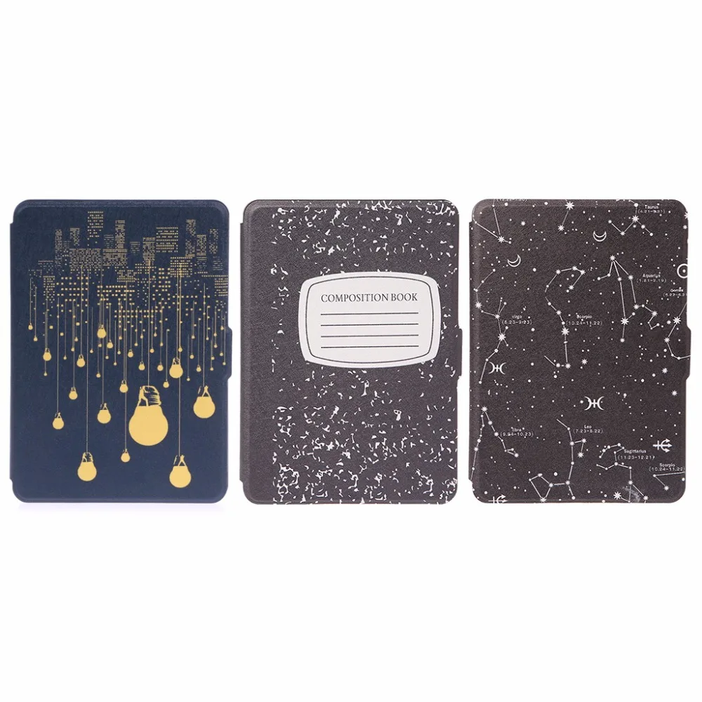 

Leather Protective Cover Case Tablet Stand For Amazon Kindle Paperwhite 1/2/3