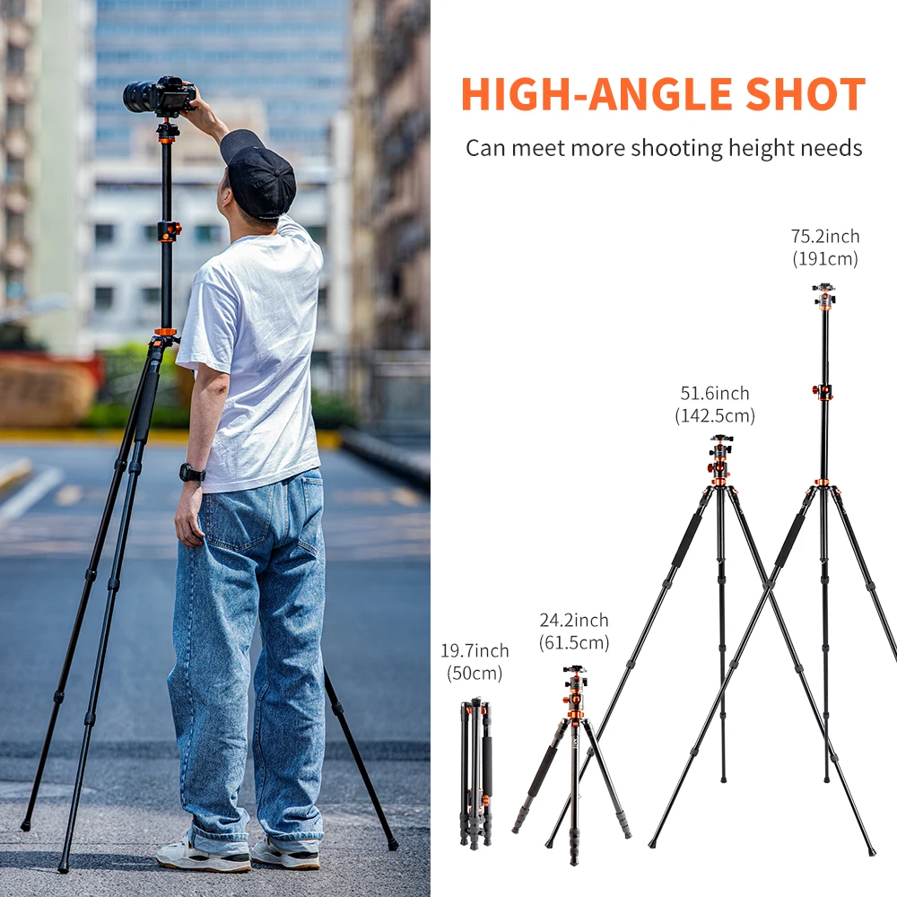 K & F CONCEPT ī޶ ﰢ, KF-TM2534T3 淮 2  ,  尡 ִ  ﰢ, , , ĳ DSLR