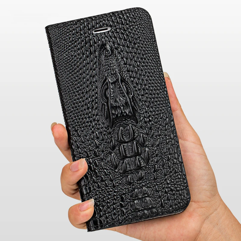 

Leather Flip phone case For Xiaomi Mi 6 8 SE 9se A2 lite Mix 2 Redmi note 7 Genuine Leather Card stand Anti-fall protective case