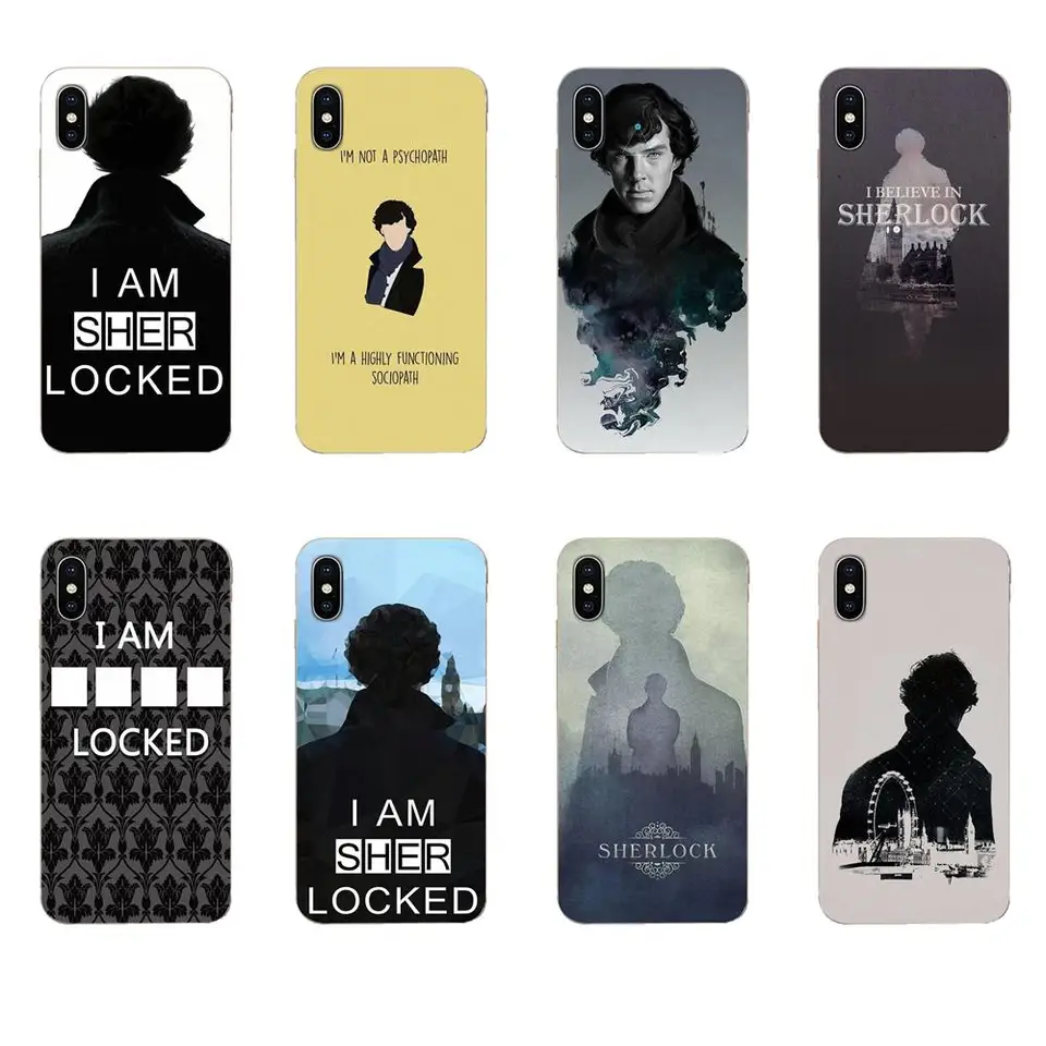 I Am Sherlock Holmes Top Design Case For Galaxy Alpha Note 10 Pro A10 0 0e A30 0 A50 A60 0 A80 0 M10 M M30 M40 Half Wrapped Cases Aliexpress