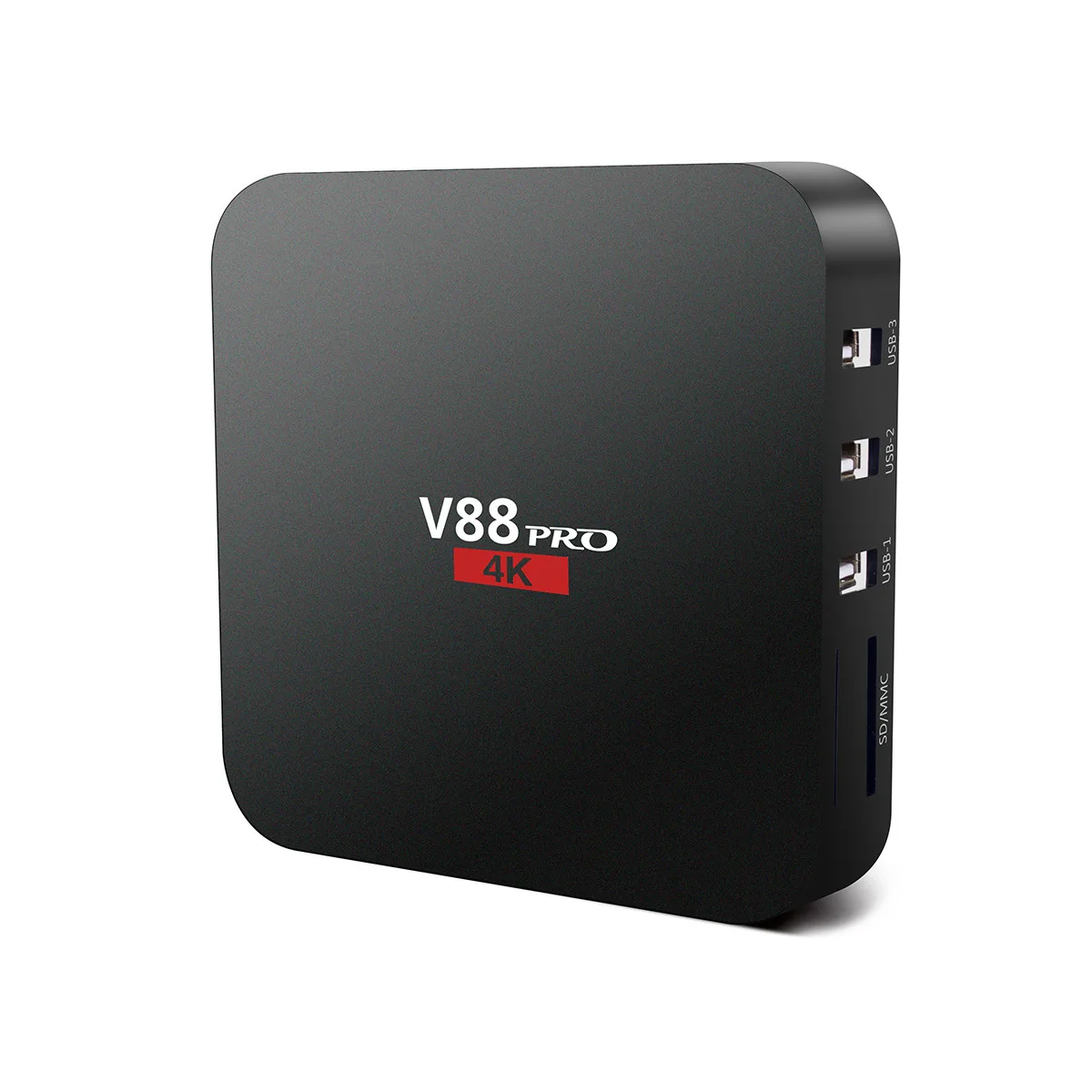 2019 V88 PRO 4K ТВ приставка Android 7 1 четырехъядерный умный медиаплеер HD сетевой плеер