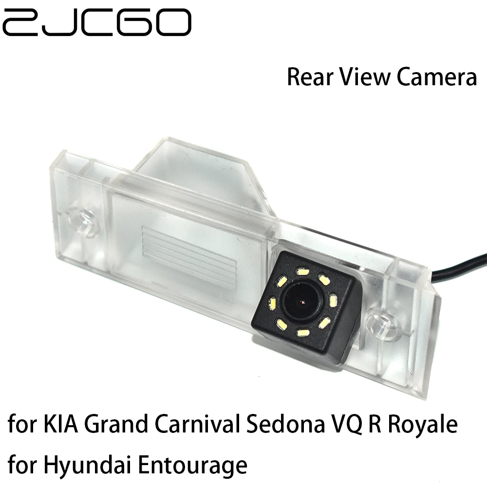 

ZJCGO CCD HD Car Rear View Reverse Back Up Parking Camera For KIA Grand Carnival Sedona VQ R Royale for Hyundai Entourage