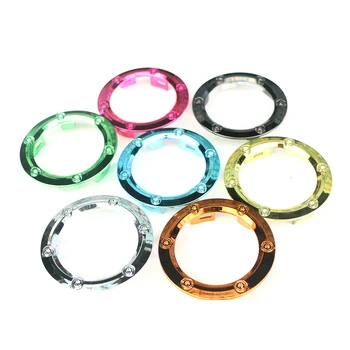 

Motorcycle Plastic Decorative Round-Frame Accessories For Yamaha Cygnus 125 BWS R 125 GTR 125 SMAX 155 Gas Fuel Tank Cap Cover