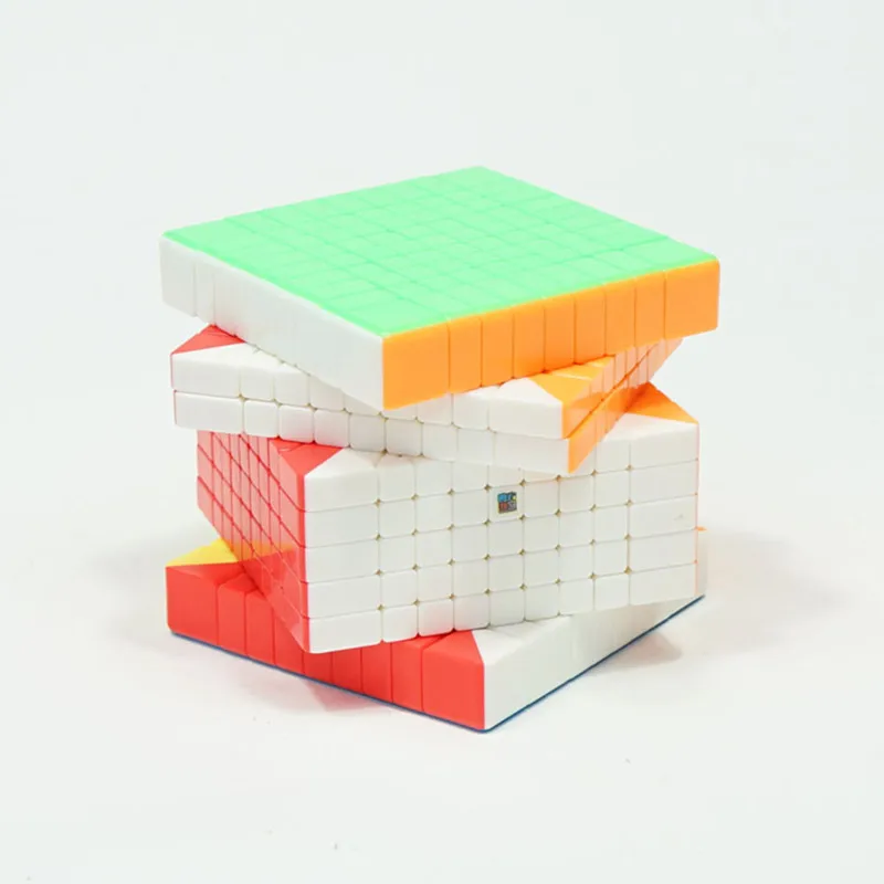 Кубик MoYu MeiLong 9x9x9, Магический кубик MofangJiaoshi, 9 слоев, 9x9, скоростные Кубики-головоломки, развивающие игрушки, праздничные игрушки g - Цвет: Stickerless