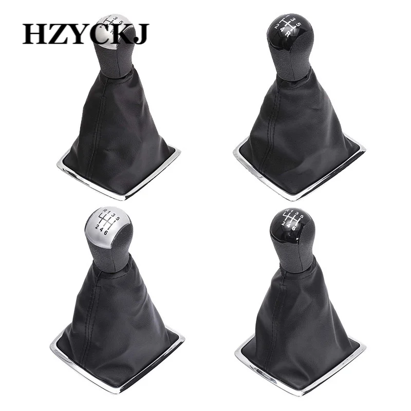 For Ford Focus Mondeo MK2 II MK3 S-MAX C-MAX Mustang Fiesta Galaxy Transit 5/6 Speed Car Gear Shift Knob Shifter Lever Stick | Автомобили