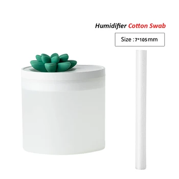 

10 Pieces 105*7mm Lotus Humidifier Filters Cotton Swab for USB Air Ultrasonic Humidifier Aroma Diffuser Replace Parts Can Be Cut