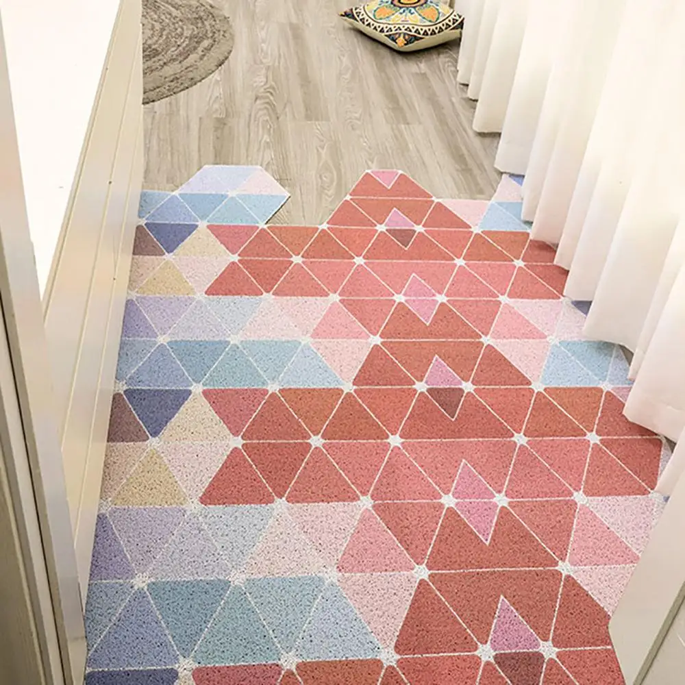 

DoorRug Freely Cuttable DIY Carpet Living Room Bedroom Kitchen Rug Bathroom Rug Indoor Outdoor Entrance DoorRug Home PVC Carpet