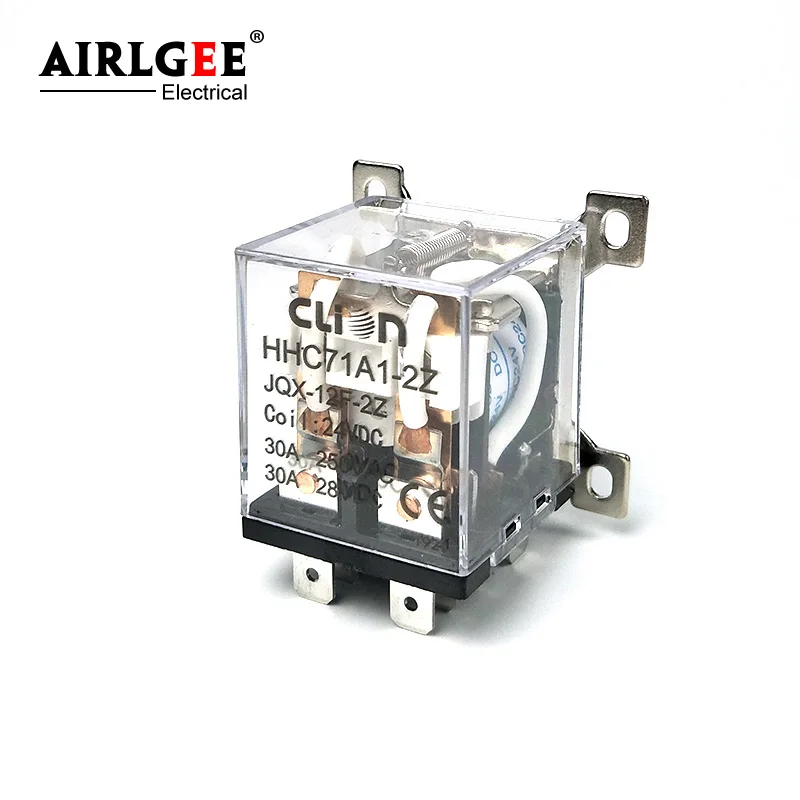JQX 12F 2Z DC12V 24V AC220V 30A DPDT 2NC + 8 контактное электромагнитное реле общего