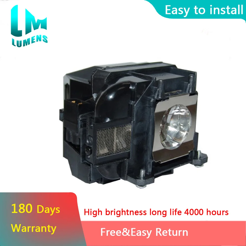 High Brightness Projector Lamp ELPLP88 for Epson EBX27 EBW29 EB98H