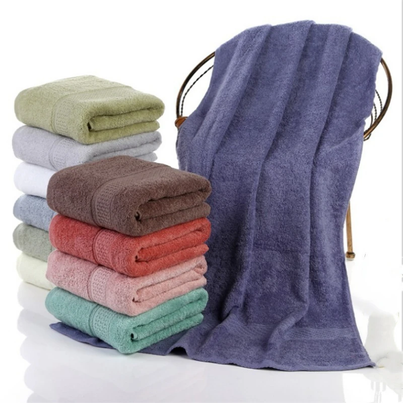 70X140CM Pure Cotton Towel Set Adult Washing Face Bath Household Hotel Man And Women Soft Bath Towel Absorbent Towels