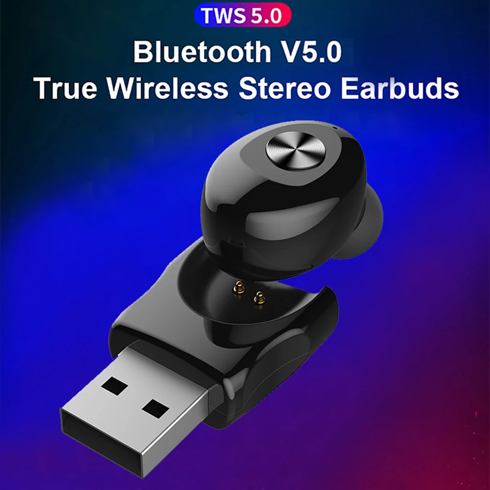 Bluetooth-наушники с одним наушники стерео Беспроводной наушники HiFi Звук спортивные Earphonesss громкой связи Bluetooth игровая гарнитура с микрофоном