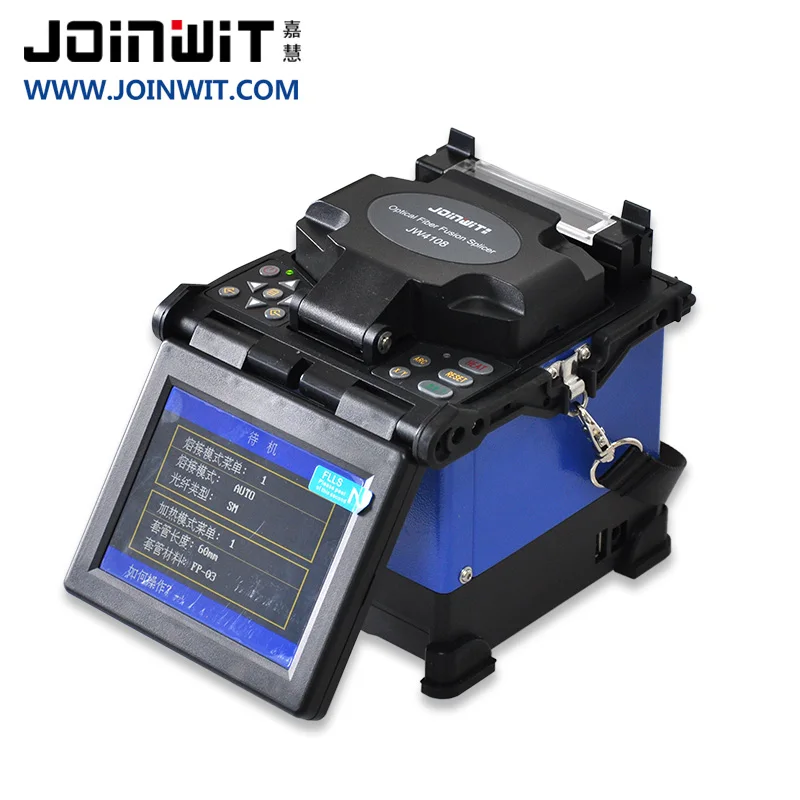 JW4108S автоматическое дуговое слияние оптических волокон для FTTH волоконно-сварочный аппарат для оптоволокна
