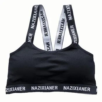 

Sexy Sports Bra Shoulder Strap Women Bra Outfit bralette Plus Size push up bras seamless bralette encaje mujer brassiere Outwear