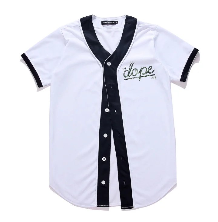 

New summer short sleeved T-shirt 3D printed men's cardigan baseball jacket