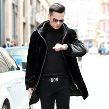 Real Fur Coat Natural Mink Fur Coat Winter Jacket Men Clothes Mens Real Shearling Warm Outwear Veste Homme 87299M5 YY707