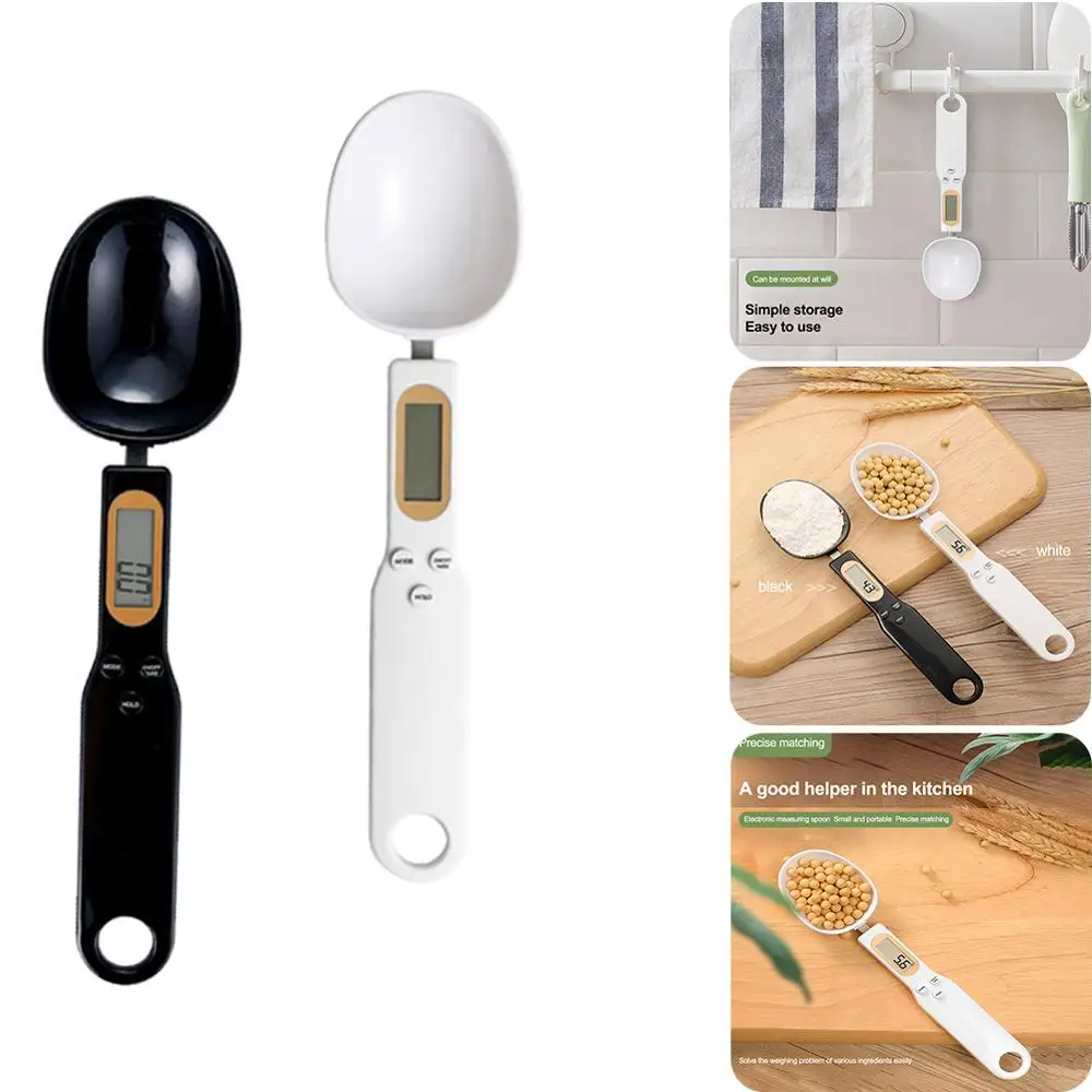 

Household Electronic Scale Mini Kitchen Scale Digital Scale Spoon LCD Display Kitchen Spoon Scale 500g/0.1g Electronic Measuring