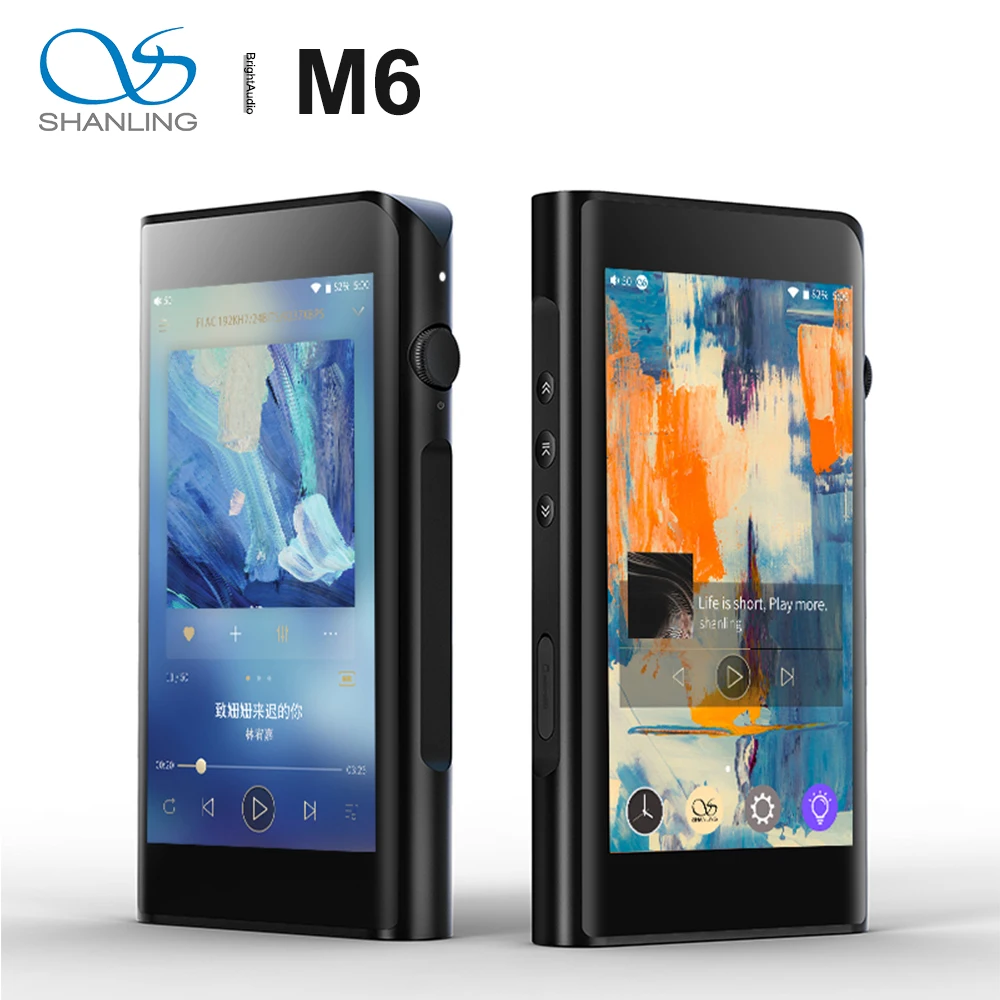 Shanling M6 двойной AK4495SEQ Android OS сбалансированный портативный музыкальный плеер MP3