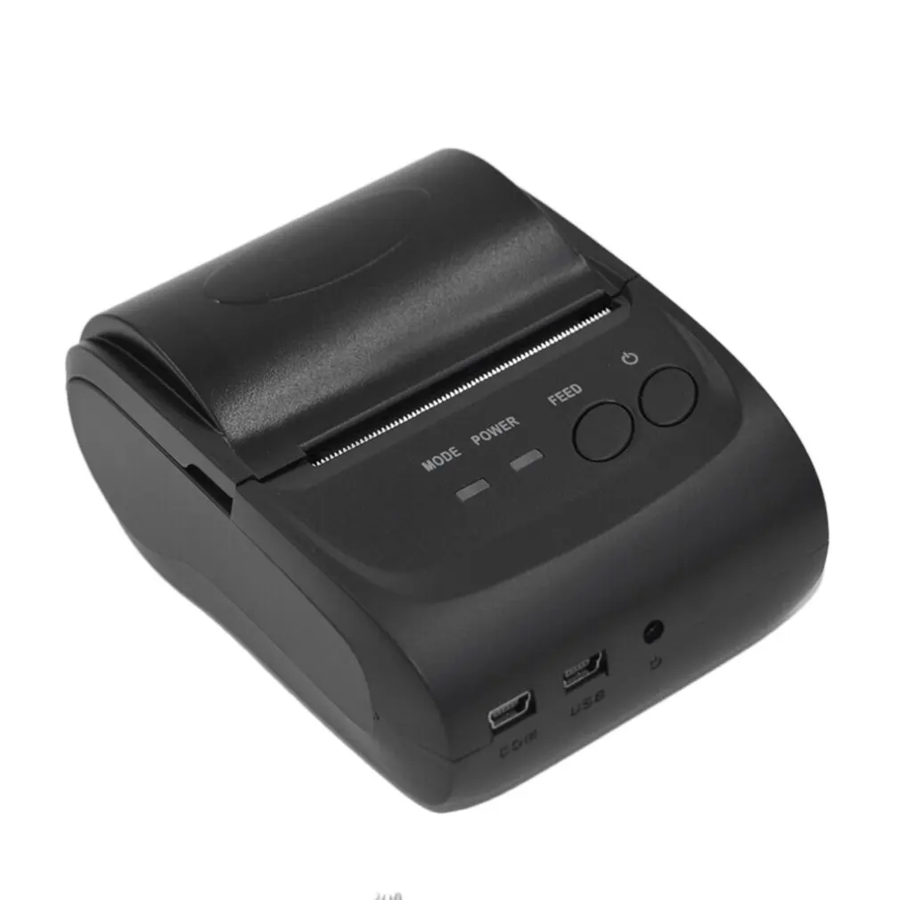POS-5582 DD портативный мини принтер 58 мм Bluetooth 4,0 Android кассовый аппарат POS чековые принтеры билетов термопринтер