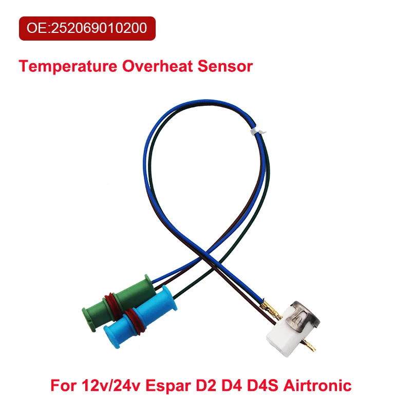 PT1000 Temperature Overheat Sensor 252069010200 For Espar Eberspacher