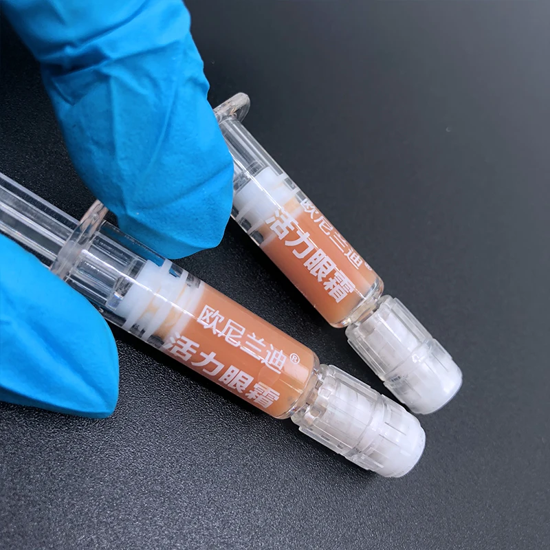 Eyecream удаляет Глазные яблоки укрепляющий глаз против отечности темные круги против морщин Гиалуроновая кислота Волшебная пудра влажная питательная