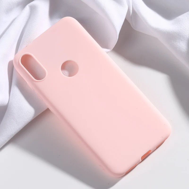 Мягкий силиконовый чехол из ТПУ для Xiaomi Mi Play телефона ярких цветов задняя крышка