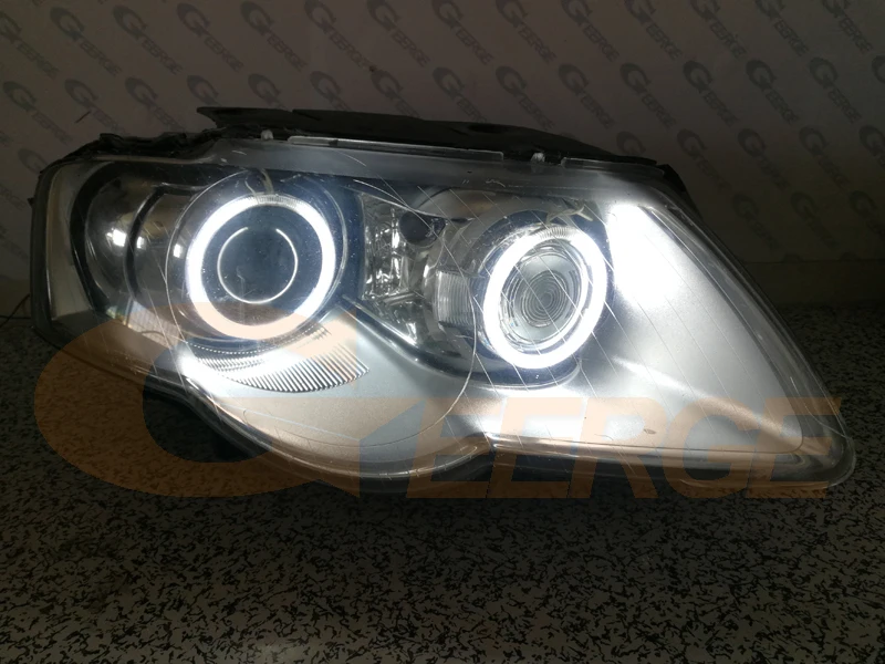 Для Volkswagen VW Passat B6 Magotan 2005 2010 ксеноновые фары отличные ультра яркие CCFL ангельские
