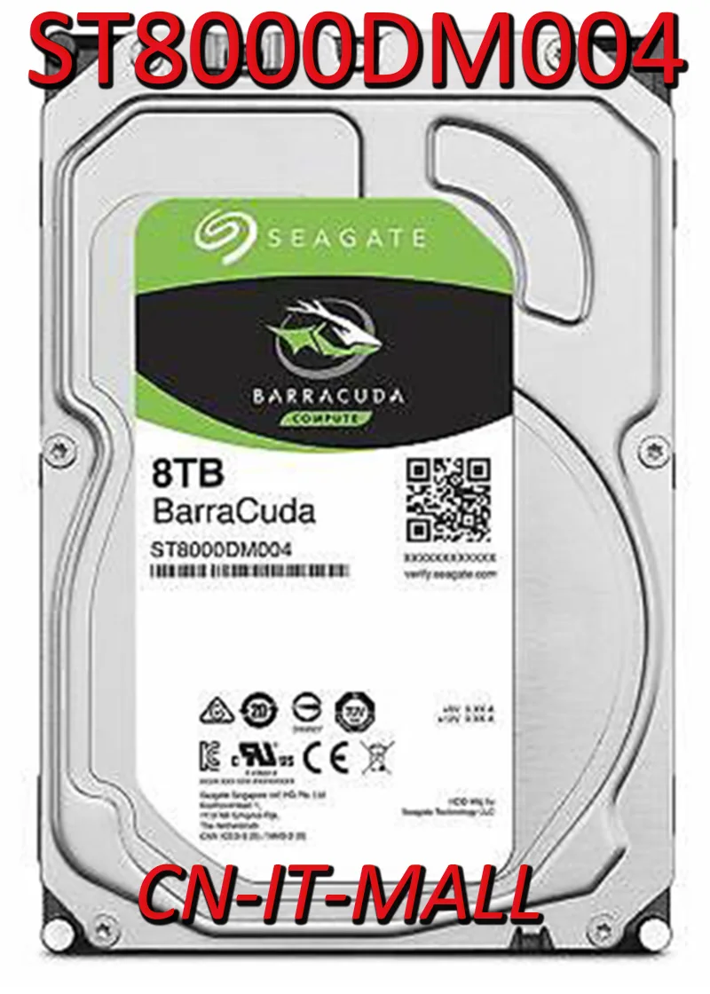 SEAGATE ST8000DM004 3.5インチ 8TB 内蔵HDD