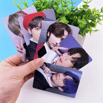 

kpop TXT 5PCS/SET LOMO CARD Photobook Tomorrow X Together TAEHYUN BAEKHYUN Fans Collection jh503