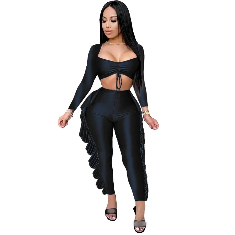 bodycon pants suit