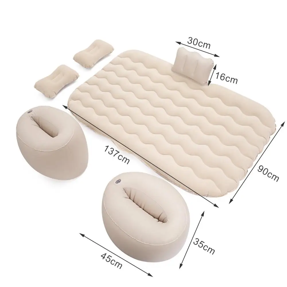 Car Travel Bed Air Mattress Comfortable Safe And Durable Detachable Design Car Iatable Mattress