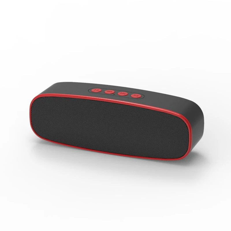 Компьютерный динамик открытый высокой громкости беспроводной Bluetooth динамик сабвуфер высокой мощности аудио многофункциональный спикер CC195 - Цвет: red