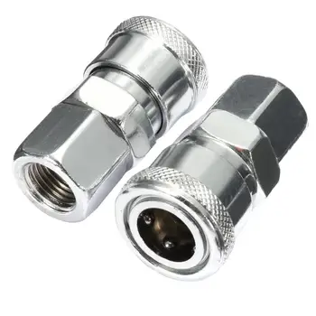 

10pcs/set Fitting Connector Coupler Compressor Quick Release Hardening Steel Kit