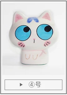 3 шт., милые игрушки для кошек, кукла, керамическая модель, мебель, ручная работа для детей, Детский подарок, украшение для дома, столешница, Рождественская отделка автомобиля - Цвет: Темный хаки