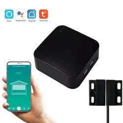 Ouvre porte de Garage intelligent Wifi, interrupteur Tuya, contrôle par application, audio, mot de passe, moniteur en temps réel, fonctionne avec Alexa Echo Smart Life 