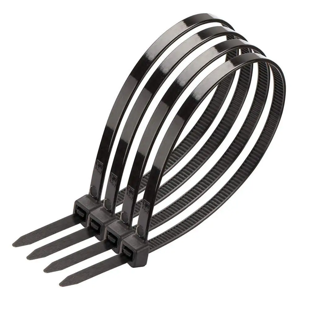 25x1200mm Self Locking Nylon Cable Ties Fasten Loop Electrical Wire